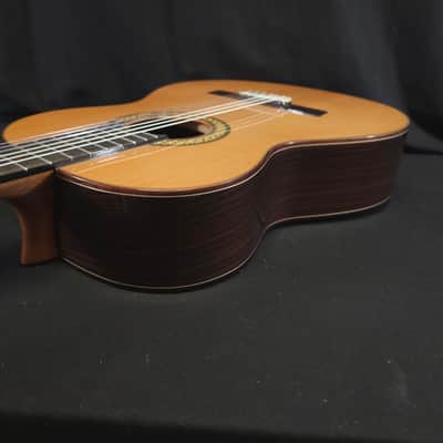 New Alhambra 4P Solid Top Classical Nylon String Guitar Made in Spain Logo'd Gig Bag image 14