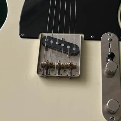 2024 Maybach Teleman T54 Aged Vintage Cream Tele Amber Pickups COA & Case image 3