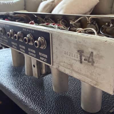 1976 Fender Princeton Reverb Silverface - Allen Amplification Serviced - Original Speaker image 10