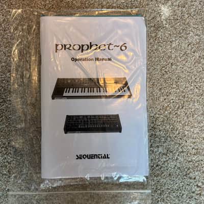 Sequential Prophet-6 49-Key 6-Voice Polyphonic Synthesizer 2018 - 2020 - Black with Wood Sides image 3