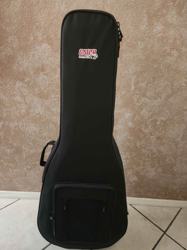 Gator GL-DREAD-12 Lightweight Polyfoam 12-String Dreadnought Acoustic Guitar Case 2010s - Black image 1