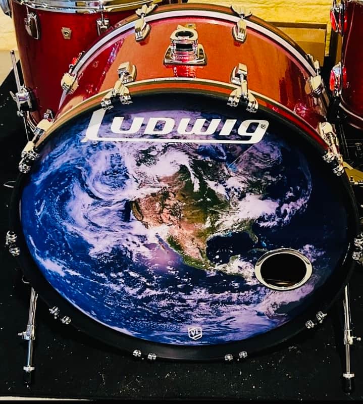 Ludwig Classic maple 2021 - Red sparkle 26” image 1