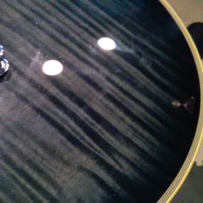 Agile Fretless Guitar Singlecut LP project-Blackburst w/ vintage caps-Final price-Epiphone Probucker image 6