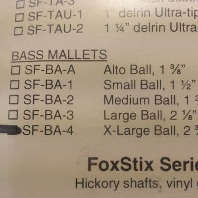 Silverfox SF-BA-4 Bass Mallets image 3