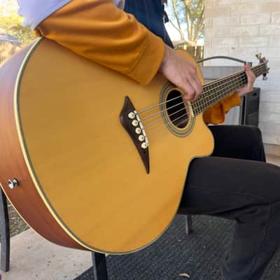 Dean BEADG 5-String Cutaway Acoustic-Electric Bass 2010s - Natural image 12