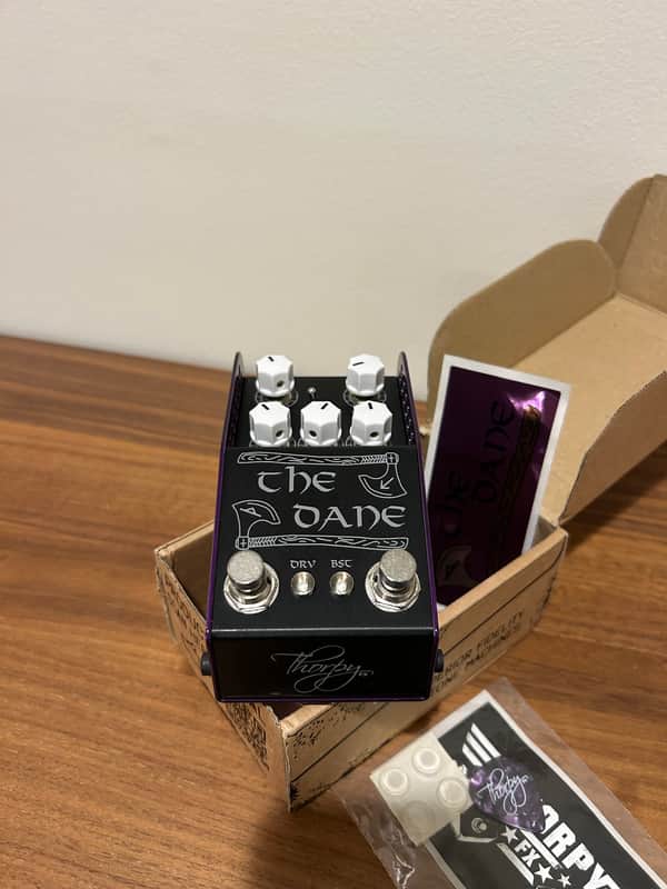 ThorpyFX The Dane MKII Peter Honore Signature Overdrive / Boost 2023 - Present - Black / Purple image 1