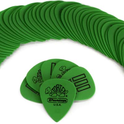 Dunlop Tortex TIII Guitar Picks - .88mm Green 72-pack image 1