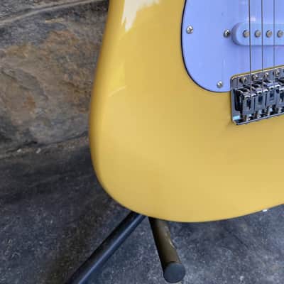 Vision Stratocaster ST5 Electric Guitar Starter Kit - Yellow - NEW image 6