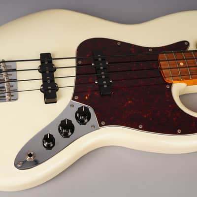 Fender Classic Series '60s Jazz Bass Lacquer - 2018 - Olympic White Nitro w/HSC image 17