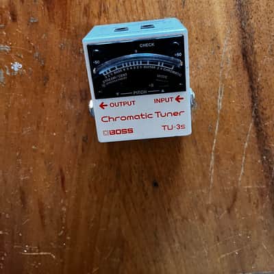 Boss TU-3S Chromatic Tuner 2016 - Present - White image 1