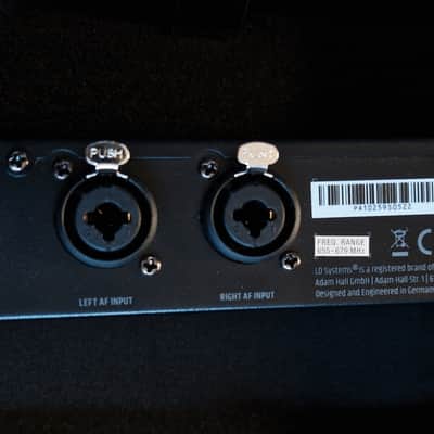 LD Systems U506 IEM in-ear monitor system (655 - 679 MHz) with LD carry bag image 4