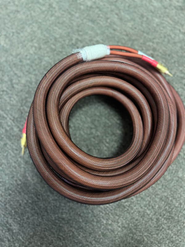 ViperAV Studio Pro V-SCP1000 Speaker Cable 10 Meter pair BAN/BAN image 1