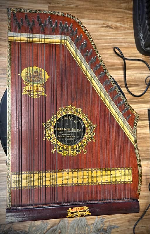 Oscar Schmidt Hudson Fulton Mandolin Harp image 1