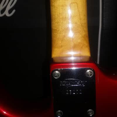 Kramer Focus 3000 Vintage 1980’s Candy Apple Red with original hard case. image 7