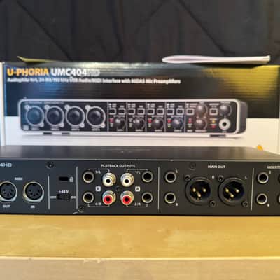Behringer U-Phoria UMC404HD 4x4 USB Audio Interface 2015 - Present - Standard image 4