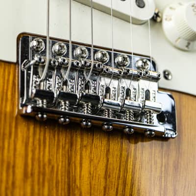 2008 Fender Custom Shop 57 Stratocaster Masterbuilt Yuriy Shiskov NOS 2 tone sunburst image 6