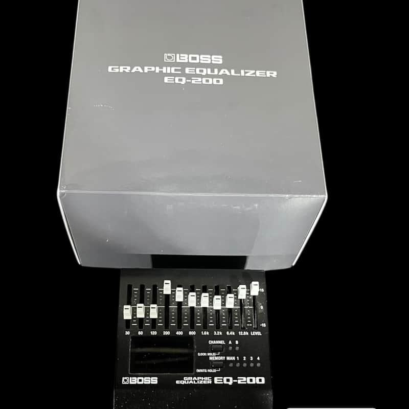 Boss EQ-200 Equalizer 2019 - Present - Black X12400 image 1