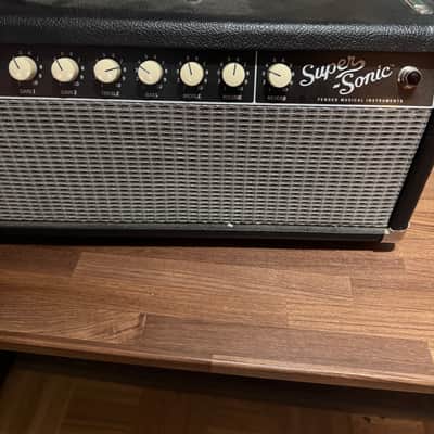 Fender Super-Sonic 22 2-Channel 22-Watt Guitar Amp Head 2013 - Present - Black image 3