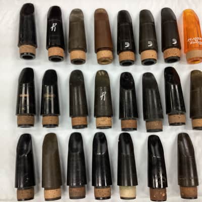 Yamaha, Rico, pedler,selmer and more Clarinet mouthpieces 20 pieces image 1