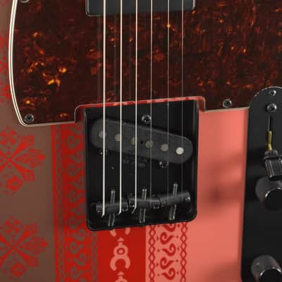 Fender Monster Hunter Rathalos Telecaster Rathalos Red Rosewood Fingerboard image 4