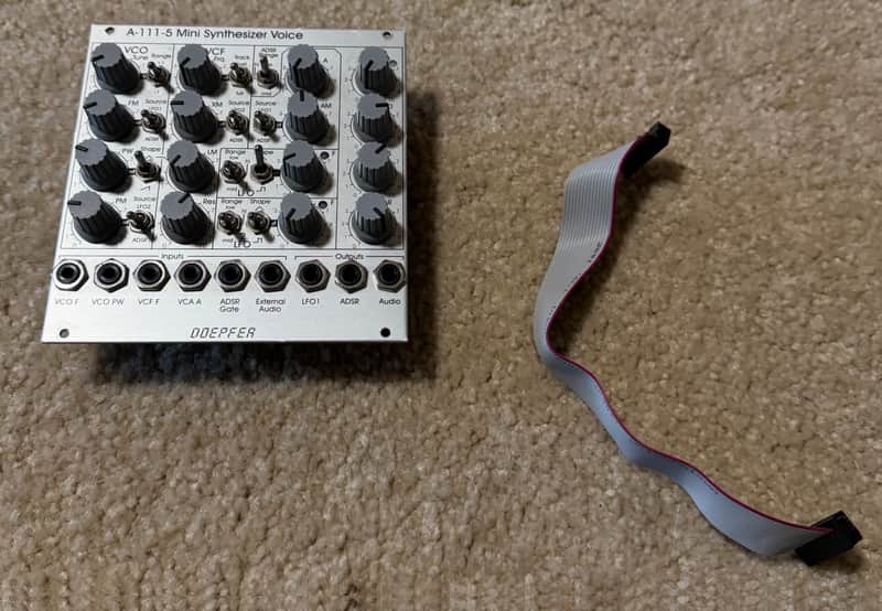 Doepfer A-111-5 Mini Synthesizer Voice 2010s - Silver image 1