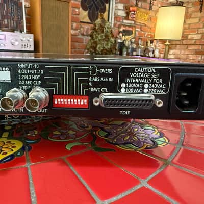 Apogee PSX-100 Version 3.0 UV22HR 2 CH. 24-Bit 96kHz A/D-D/A Converter 2000s - Purple image 10