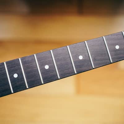 Telecaster Neck – Roasted Maple & Rosewood | Unfinished | 21 Frets | Bone Nut image 6