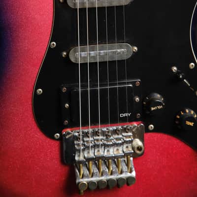 Fernandes FST-65 Purple Sparkle Burst Electric Guitar 1980s MIJ Pre-Owned image 5