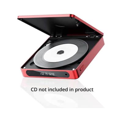 FiiO DM13 Multifunctional Portable Stereo CD Player with Long-Lasting Battery, Supports USB Ripping, Optical/coaxial/3.5mm/4.4mm outputs (Red Bluetooth) image 6