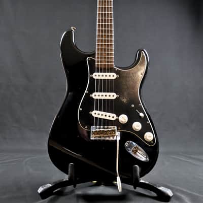 Postmodern Strat Journeyman Relic Aged Black image 1