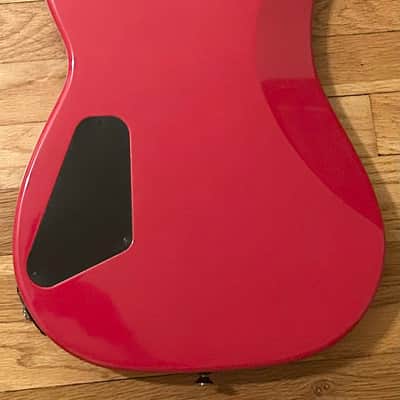 1987 Charvel 1B Red Bass MIJ Japan, W/Original Case image 2