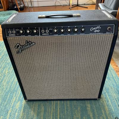 Fender Concert 2-Channel 40-Watt 4x10" Guitar Combo 1964 - 1965 - Black Panel image 4