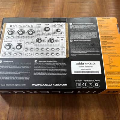 Majella Audio Implexus Analog Synthesizer Desktop Module (Silver) image 5