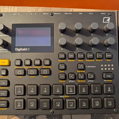 Elektron Digitakt II 2024 - Present - Black image 2