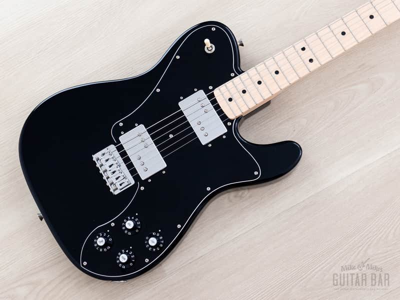 2025 Fender Traditional II ‘70s Telecaster Deluxe FSR Black Near-Mint w/ Wide Range & Hangtags, Japan MIJ