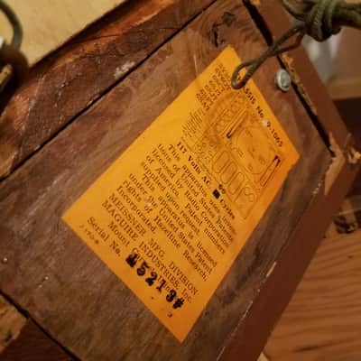Meissner Rare Vintage lo-fi 78 33 RPM record cutting recording lathe PA System tube 9-1065 1940s - Tweed image 25