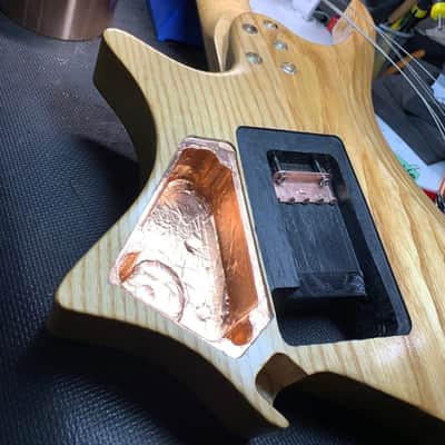 Impossible@guitar 7 strings With Sophia CSL 2:92 Seven 2026 - Avatar Green + GHOSTFIRE BULLET 3.0 HIGH-END SUPER THICK PADDED GIGBAG Safe Shipping image 15