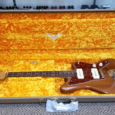 used 2019 Fender Custom Shop Masterbuilt Dennis Galuszka 1959 Jazzmaster NOS Santa Cruz Redwood in Natural, Excellent Condition with OHSC and Paperwork! image 3