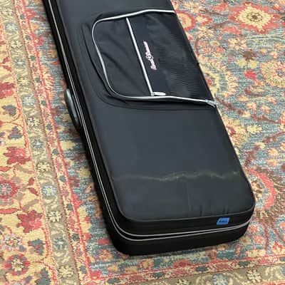 1995 Fender P-Bass - Black Label - MIM - Red image 15