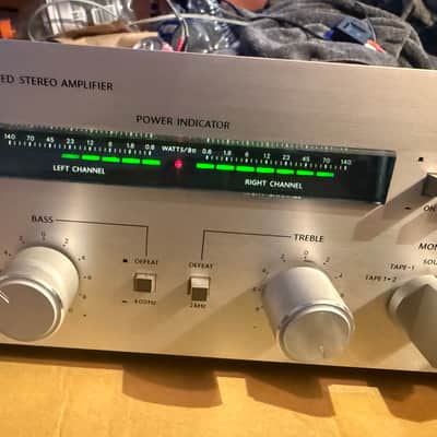 Vintage Onkyo A-7070 Stereo Integrated Amplifier Silver Japan 2Ch great working image 11