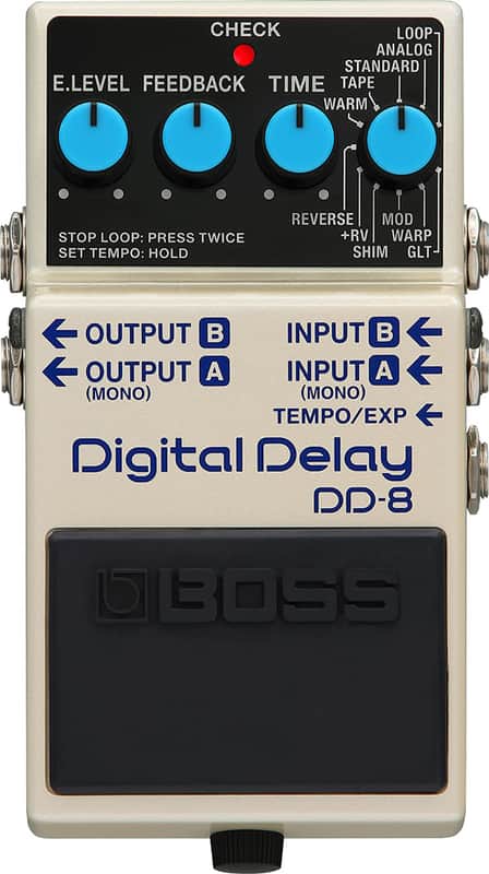 Boss DD-8 Digital Delay (2025) - White