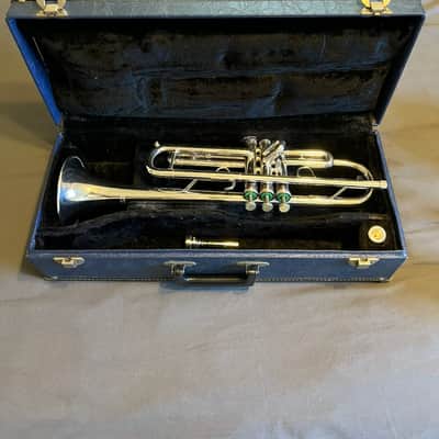 Jerome Callet New York Vintage c.1985 Silver Professional Trumpet in Excellent Condition image 7