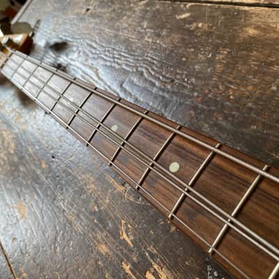 LEFTY! Fender '62 Jazz Bass Left handed 1991 Three Tone Sunburst MIJ K-Serial Japan Fujigen image 11