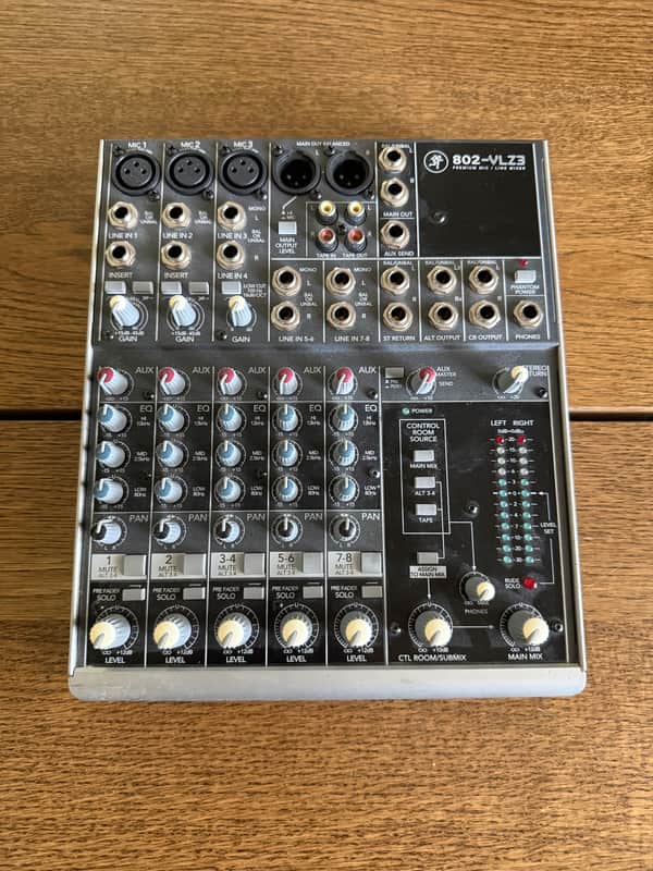 Mackie 802-VLZ3 8-Channel Mic / Line Mixer | Reverb
