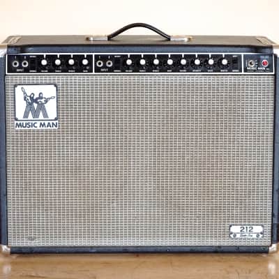 1975 Musicman 212-65 Vintage Electric Guitar Amplifier Combo Sixty Five Fender image 2