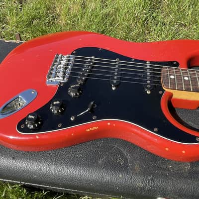 1979 USA Fender Stratocaster - International Series - Monaco Red image 15