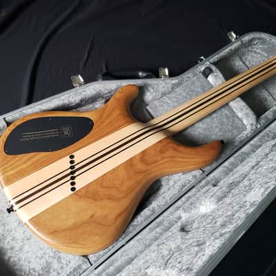 Mayones Regius VF 7 25.4"-27" Pale Moon Ebony TEW Neck TEW Body Bare Knuckle Pickups Ceramic Warpig image 10