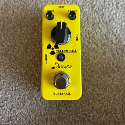 Donner Yellow Fall Analog Delay 2010s - Yellow image 5
