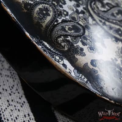 Fender Custom Shop Ron Thorn Masterbuilt 1968 Telecaster Maple Fingerboard Relic Black Paisley image 10