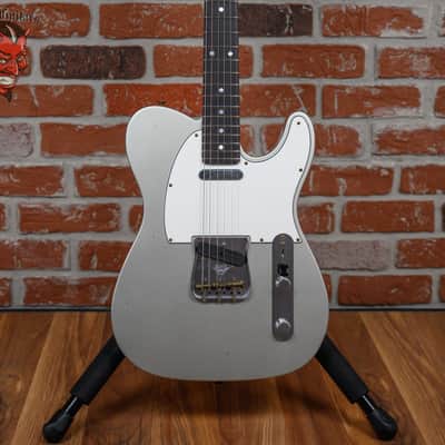 Fender Custom Shop 1960 Roasted Telecaster Journeyman Relic Inca Silver 2026 w/OHSC image 1
